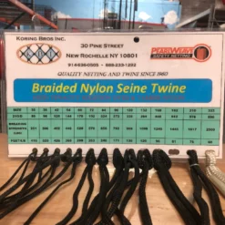 Koring Bros Braided Tarred Nylon Seine Twine