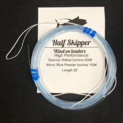 FISHING TACKLE Half Skipper Hollow Braid Wind On Leader 11 FISHING TACKLE Half Skipper Hollow Braid Wind On Leader