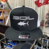 SD Pescador FISHING AND OUTDOOR APPAREL Boil Gear Trucker And Flatbill Snap Back Hat