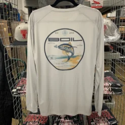 FISHING AND OUTDOOR APPAREL Boil Gear Performance UPF50+ Tech Wear Long Sleeve