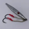 Run Off Lures FISHING TACKLE Super Slammer Vertical Jigs - Hammered Chrome 2 Run Off Lures FISHING TACKLE Super Slammer Vertical Jigs - Hammered Chrome