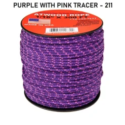 Atwood Rope COMMERCIAL FISHING Atwood 2 Color Patterned Rope 1/16" Butt Wrap Cord 40 Atwood Rope COMMERCIAL FISHING Atwood 2 Color Patterned Rope 1/16