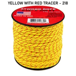 Atwood Rope COMMERCIAL FISHING Atwood 2 Color Patterned Rope 1/16" Butt Wrap Cord 45 Atwood Rope COMMERCIAL FISHING Atwood 2 Color Patterned Rope 1/16