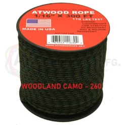Atwood Rope COMMERCIAL FISHING Atwood 2 Color Patterned Rope 1/16" Butt Wrap Cord 54 Atwood Rope COMMERCIAL FISHING Atwood 2 Color Patterned Rope 1/16