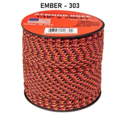 Atwood Rope Atwood 3 And 4 Color Patterned Rope 1/16" Butt Wrap Cord COMMERCIAL FISHING 22 Atwood Rope Atwood 3 And 4 Color Patterned Rope 1/16