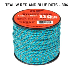 Atwood Rope Atwood 3 And 4 Color Patterned Rope 1/16" Butt Wrap Cord COMMERCIAL FISHING 26 Atwood Rope Atwood 3 And 4 Color Patterned Rope 1/16