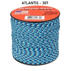 Atwood Rope Atwood 3 And 4 Color Patterned Rope 1/16" Butt Wrap Cord COMMERCIAL FISHING 27 Atwood Rope Atwood 3 And 4 Color Patterned Rope 1/16