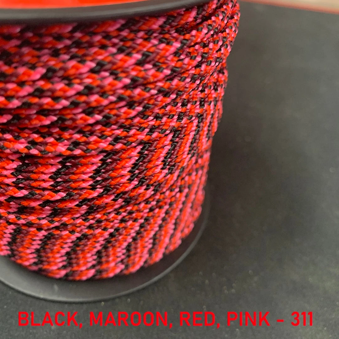 Atwood Rope Atwood 3 And 4 Color Patterned Rope 1/16" Butt Wrap Cord COMMERCIAL FISHING 16 Atwood Rope Atwood 3 And 4 Color Patterned Rope 1/16" Butt Wrap Cord COMMERCIAL FISHING