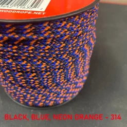 Atwood Rope Atwood 3 And 4 Color Patterned Rope 1/16" Butt Wrap Cord COMMERCIAL FISHING 36 Atwood Rope Atwood 3 And 4 Color Patterned Rope 1/16