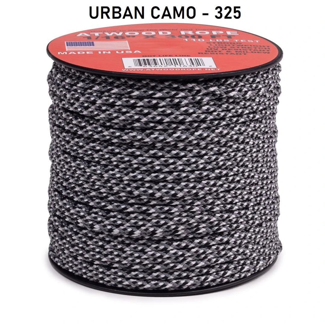 Atwood Rope Atwood 3 And 4 Color Patterned Rope 1/16" Butt Wrap Cord COMMERCIAL FISHING 14 Atwood Rope Atwood 3 And 4 Color Patterned Rope 1/16" Butt Wrap Cord COMMERCIAL FISHING