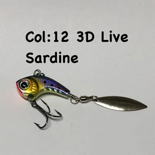 FISHING TACKLE 4D Spin Tail By Caivo 12 FISHING TACKLE 4D Spin Tail By Caivo