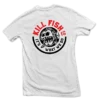 Kill Fish Co. FISHING AND OUTDOOR APPAREL KILLFISH CO. "Round" White T-Shirt