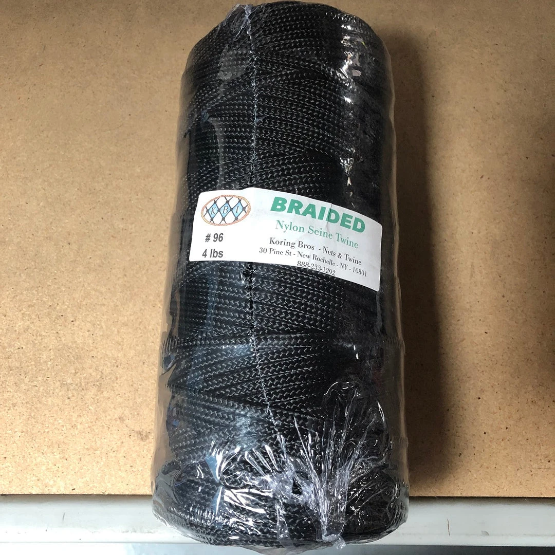 Koring Bros Braided Tarred Nylon Seine Twine 11 Koring Bros Braided Tarred Nylon Seine Twine