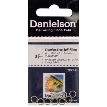 FISHING TACKLE Danielson Split Ring 3 FISHING TACKLE Danielson Split Ring