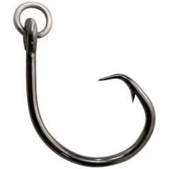 Ringed Demon Circle Offset Live Bait Hook By Mustad