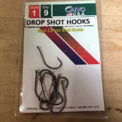 Drop Shot Hooks By Caivo FISHING TACKLE