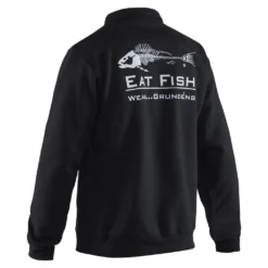 Grundens Eat Fish 1/4 Zip Sweatshirt FISHING AND OUTDOOR APPAREL