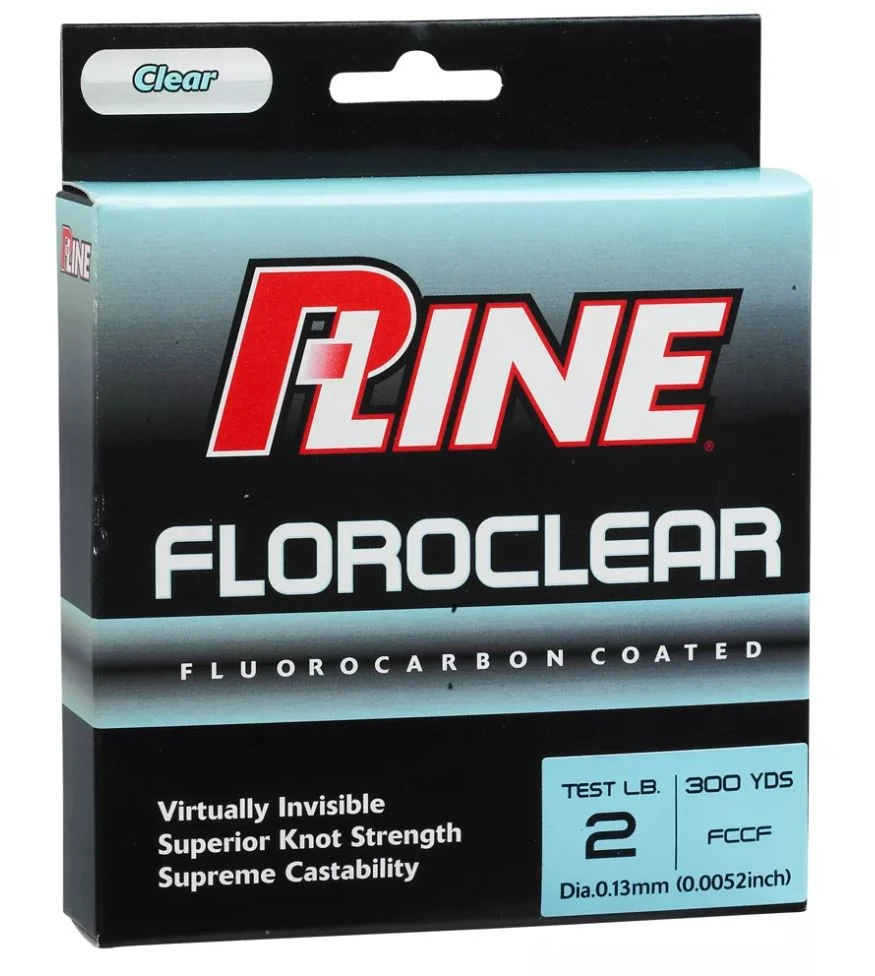 P-Line Floroclear Copolymer Fishing Line FISHING TACKLE 5 P-Line Floroclear Copolymer Fishing Line FISHING TACKLE