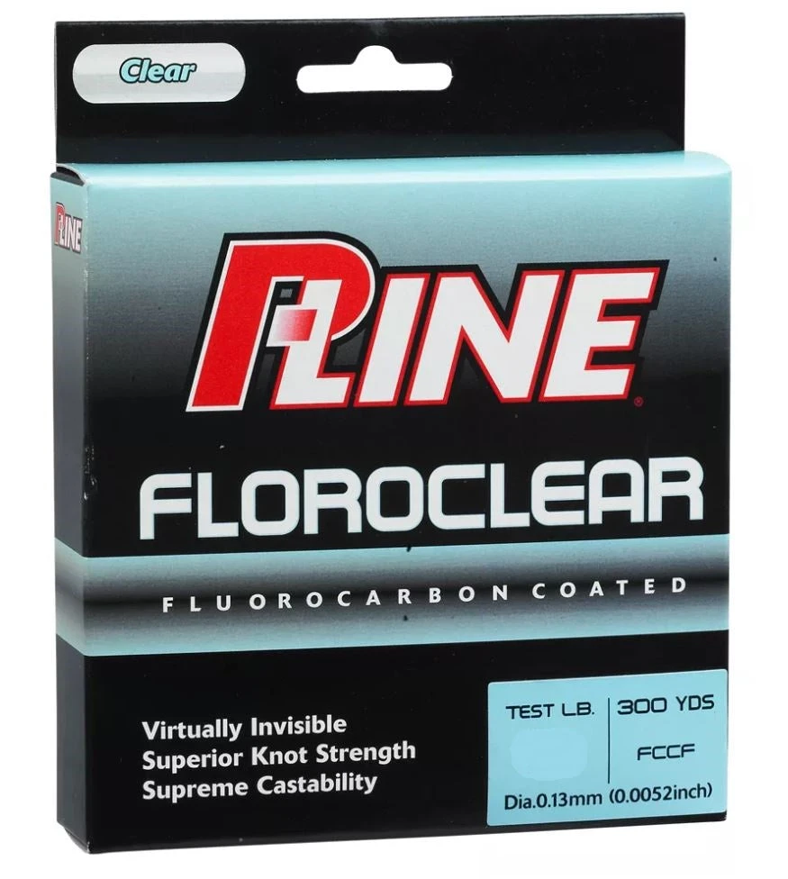 P-Line Floroclear Copolymer Fishing Line FISHING TACKLE 3 P-Line Floroclear Copolymer Fishing Line FISHING TACKLE