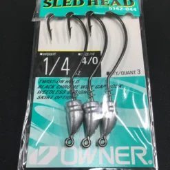 Owner Ultra Sled Head With Screw-Lock Shank
