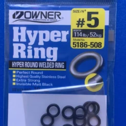 FISHING TACKLE Owner Hyper Ring Welded