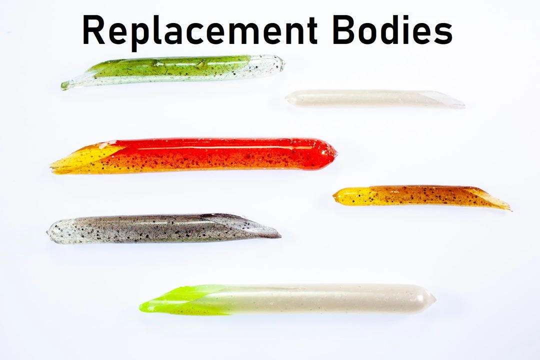 Hookup Baits Replacement Bodies 3 Hookup Baits Replacement Bodies