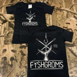 FISHING AND OUTDOOR APPAREL Fishgroms Toddler 2-Sided Print Tee