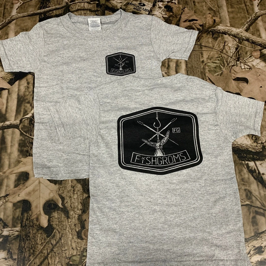 FISHING AND OUTDOOR APPAREL Fishgroms Toddler 2-Sided Print Tee 4 FISHING AND OUTDOOR APPAREL Fishgroms Toddler 2-Sided Print Tee