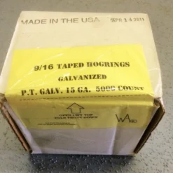 WA Machine COMMERCIAL FISHING Wematic Taped Hog Ring Cartridges