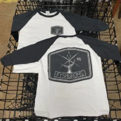 Fishgroms Youth 3/4 Sleeve T-Shirt FISHING AND OUTDOOR APPAREL