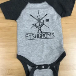 Fishgroms Baby Onesie Jersey Sleeves FISHING AND OUTDOOR APPAREL