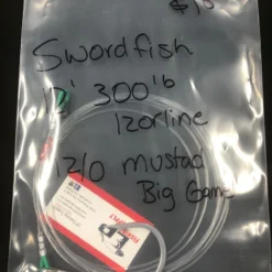 Lobster Port Trap Company FISHING TACKLE Swordfish Rigged Leader And Hook