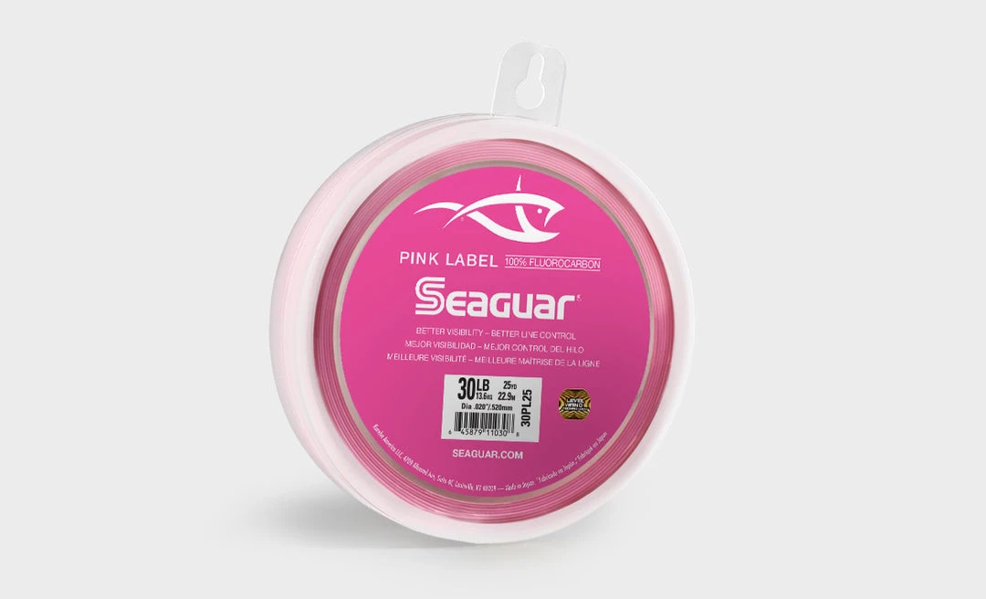 Seaguar Pink Label Big Game 25 Yd Fluorocarbon Leader 3 Seaguar Pink Label Big Game 25 Yd Fluorocarbon Leader
