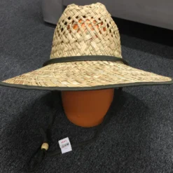 Lead Masters FISHING AND OUTDOOR APPAREL Lifeguard Style Straw Hat